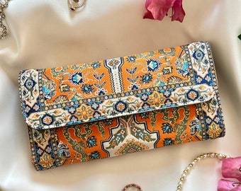 Cartera Boho, Cartera de mujer, Cartera hecha a mano, Cartera para mujer, Cartera de mujer, Cartera hippie, Cartera Boho, Regalo hecho a mano para mujer