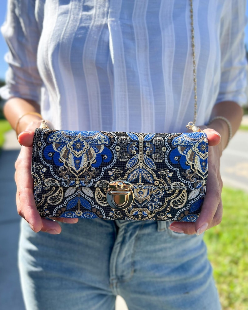 Kleine crossbodytas voor vrouwen, crossbody-portemonnees, handgemaakte tas voor vrouwen, boho-schoudertas, boho-tas voor vrouwen afbeelding 20