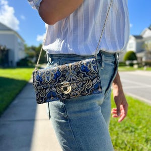 Kleine crossbodytas voor vrouwen, crossbody-portemonnees, handgemaakte tas voor vrouwen, boho-schoudertas, boho-tas voor vrouwen afbeelding 18