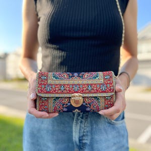Kleine crossbodytas voor vrouwen, crossbody-portemonnees, handgemaakte tas voor vrouwen, boho-schoudertas, boho-tas voor vrouwen 6. Design