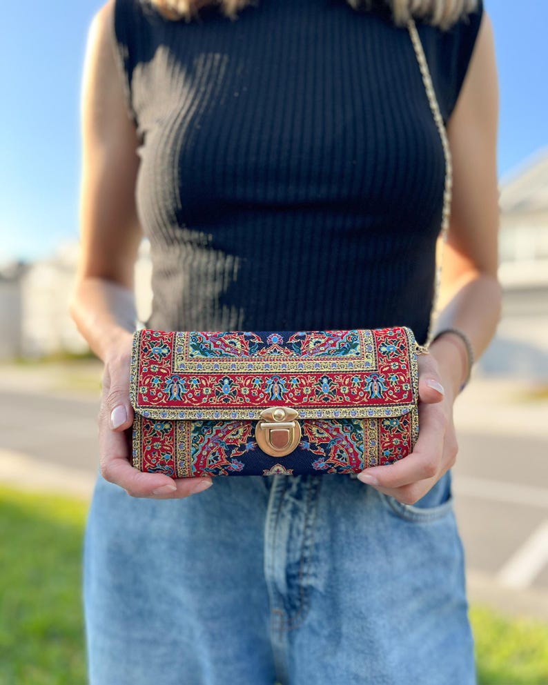 Kleine crossbodytas voor vrouwen, crossbody-portemonnees, handgemaakte tas voor vrouwen, boho-schoudertas, boho-tas voor vrouwen 6. Design