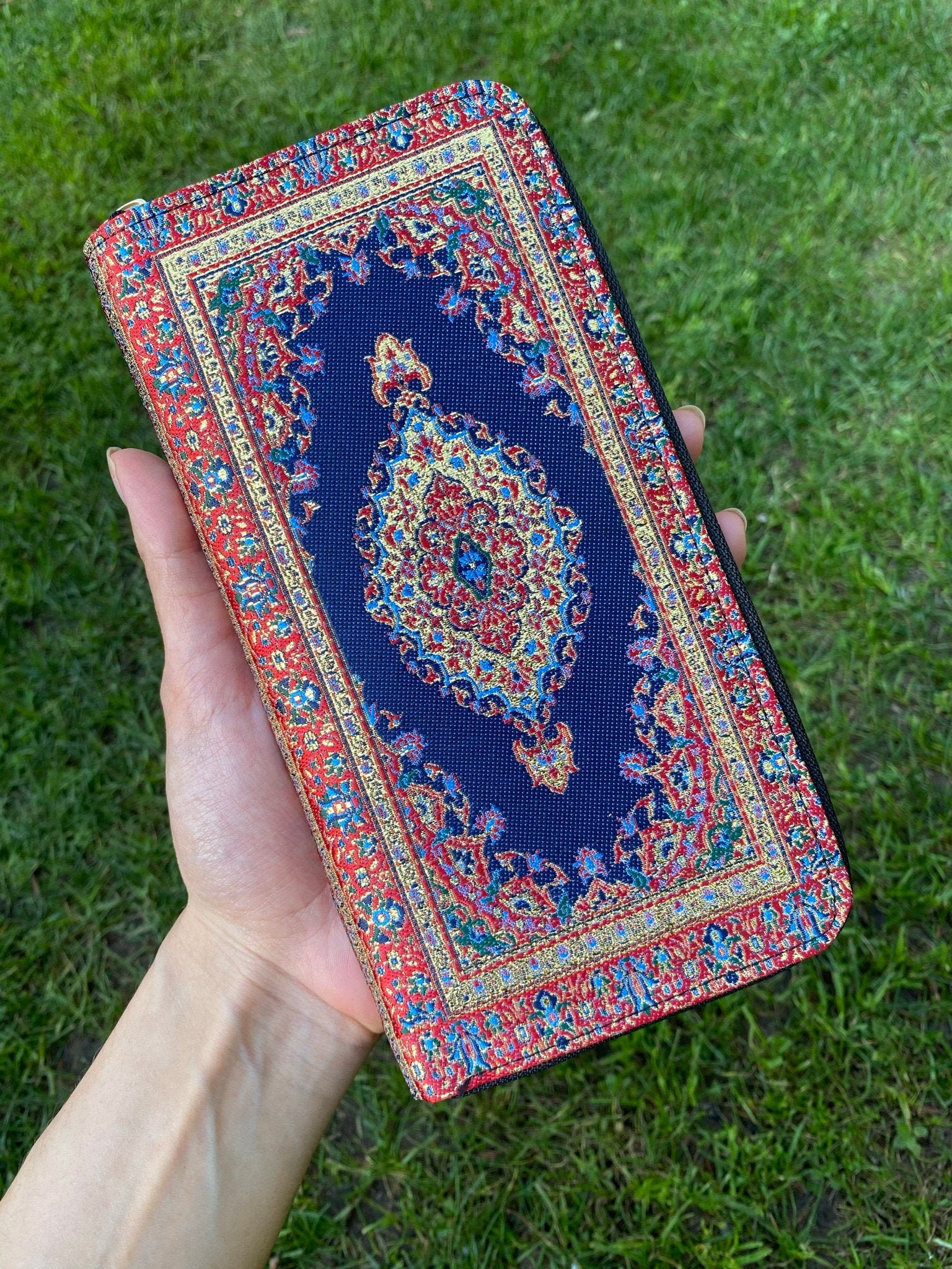 Carpet Wallet, Handmade Wallet, Boho Wallet, Women's Wallet, Gift For Her, Unique Gifts, Gift For Mom