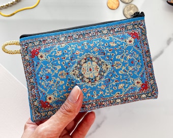 Monedero, Monedero Pequeño de Tela, Monedero Hecho a Mano con Cremallera, Monedero para Mujer, Monedero Pequeño con Cremallera, Regalo Hecho a Mano, Monederos y Bolsas