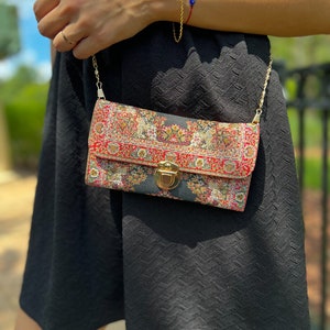 Petit sac à main pour femme, sac bandoulière pour femme, sac de style bohème, sac à main design tapis, porte-monnaie et sacs à main pour femme, cadeau de Noël pour femme