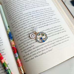Kindle Charm, Dust Plug Charm, Kindle Plug Charm, Kindle Charm Plug, Booklover Gifts, Bookish Merch, Kindle Dust Plug, Kindle Initial Charm image 2