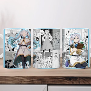 Frieren Manga Panel 15 oz Mug