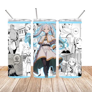 Frieren Manga Panel 15 oz Tumbler