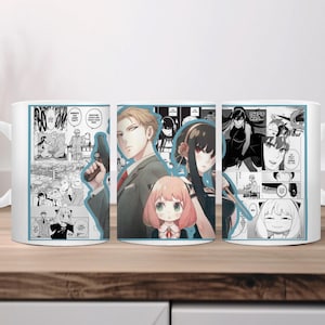 Spy x Family Manga Panel 15 oz Mug