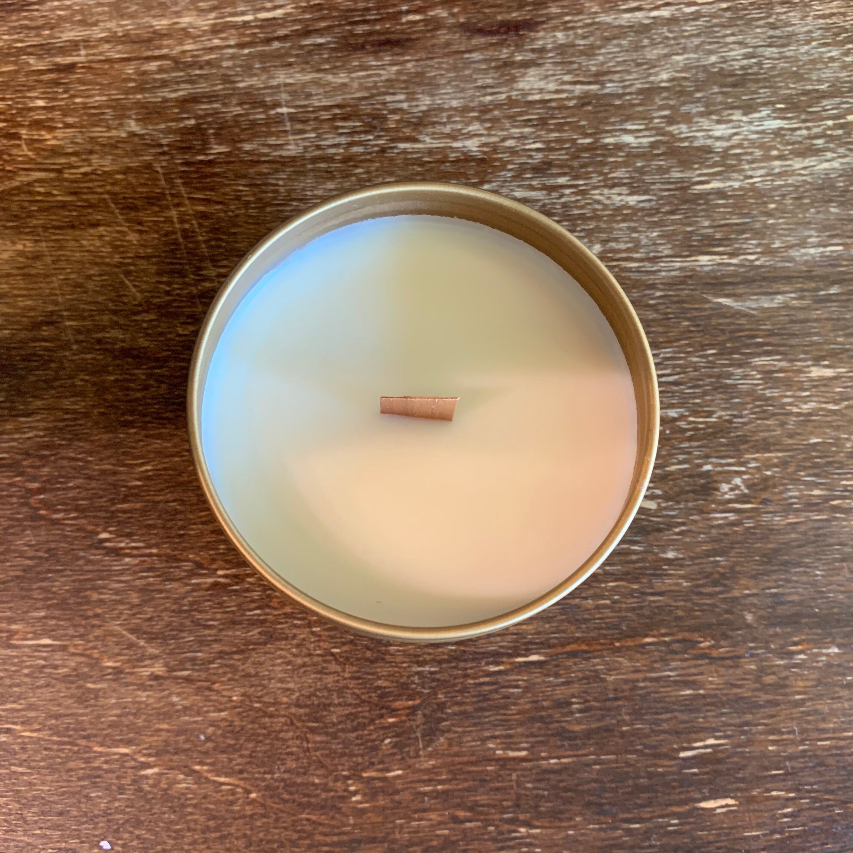 6oz Bronze Customizable Candle Etsy UK