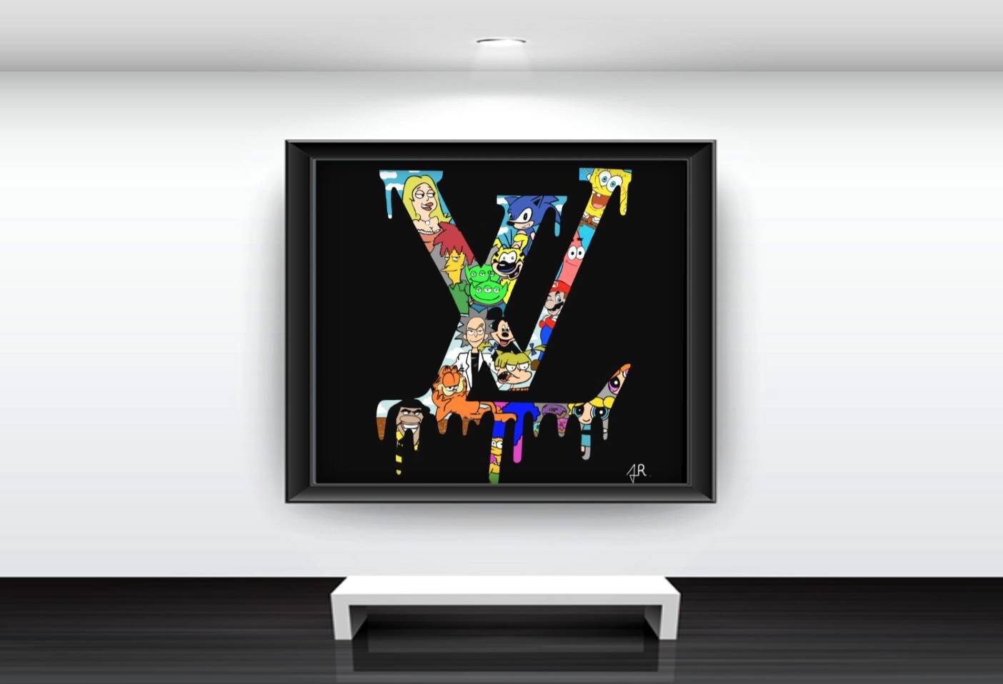 Painting Luxury Pop Art | Etsy