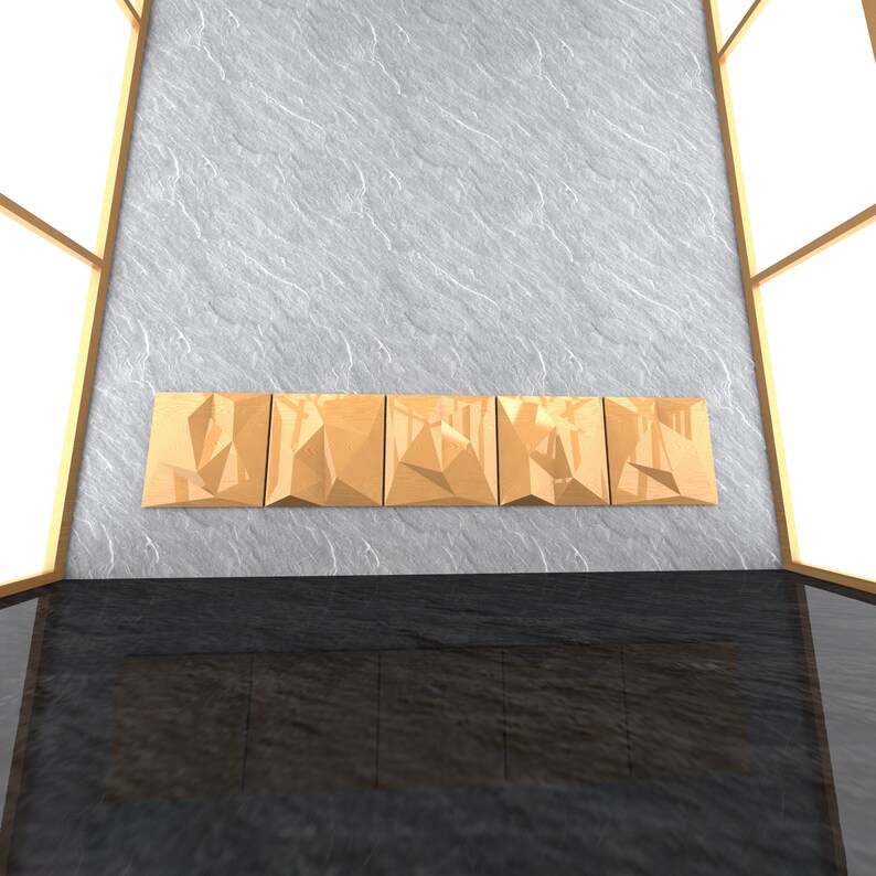 Triangle 3D design / Do it yourself / Digital files only image 2