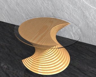 Parametric living room table