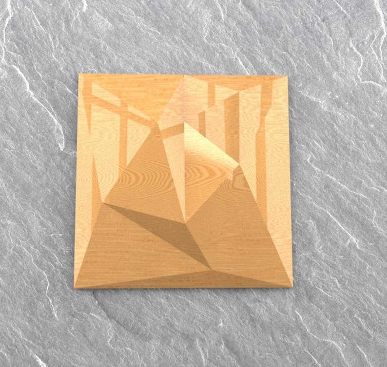 Triangle 3D design / Do it yourself / Digital files only image 1