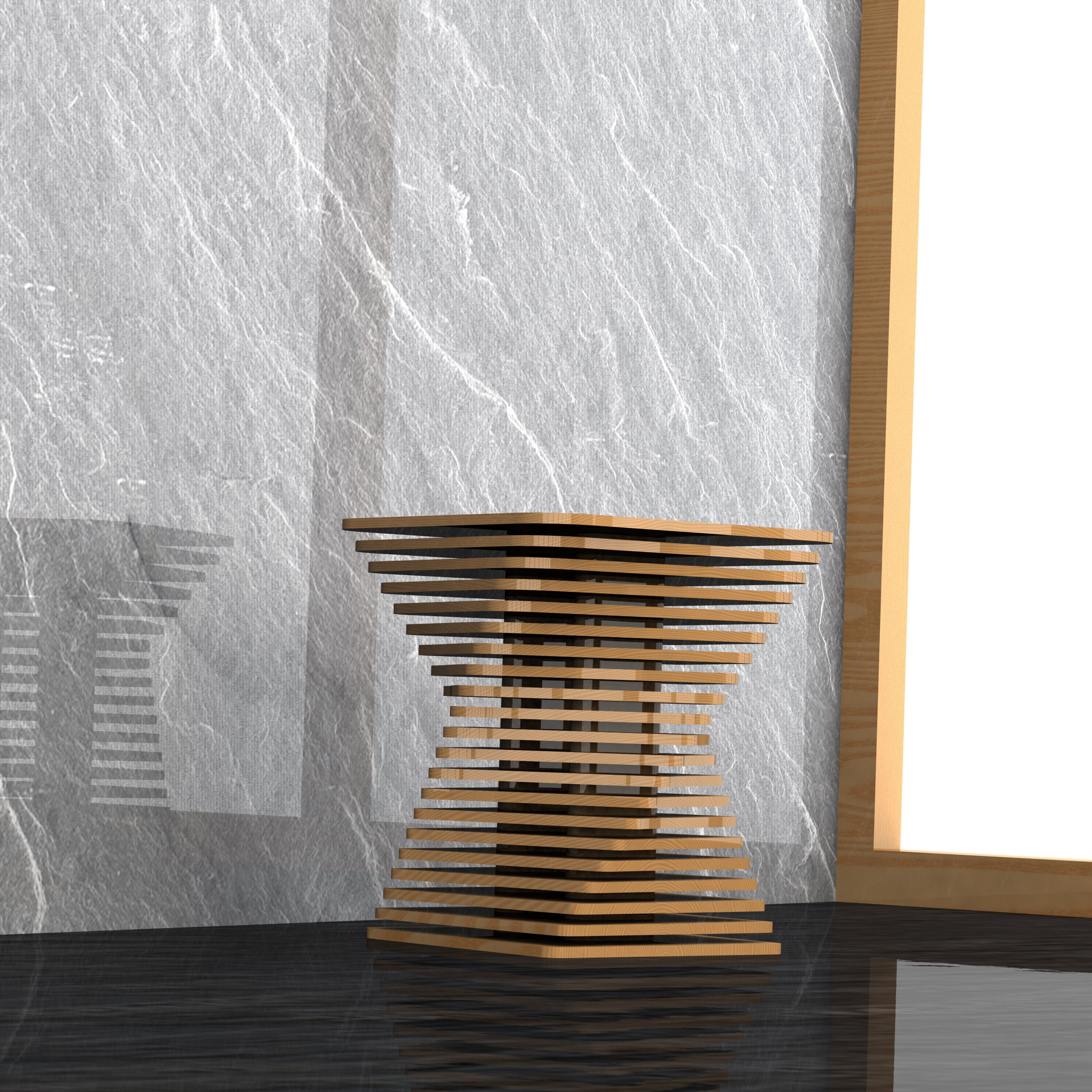 Swirl Table Parametric - Etsy