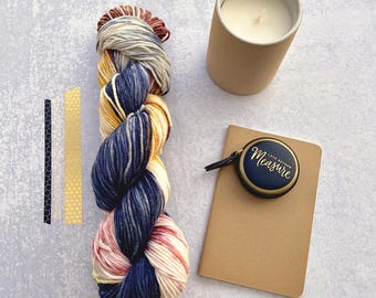 Honeybee Harvest Hand Dyed DK Yarn - Superwash Merino Wool Blend
