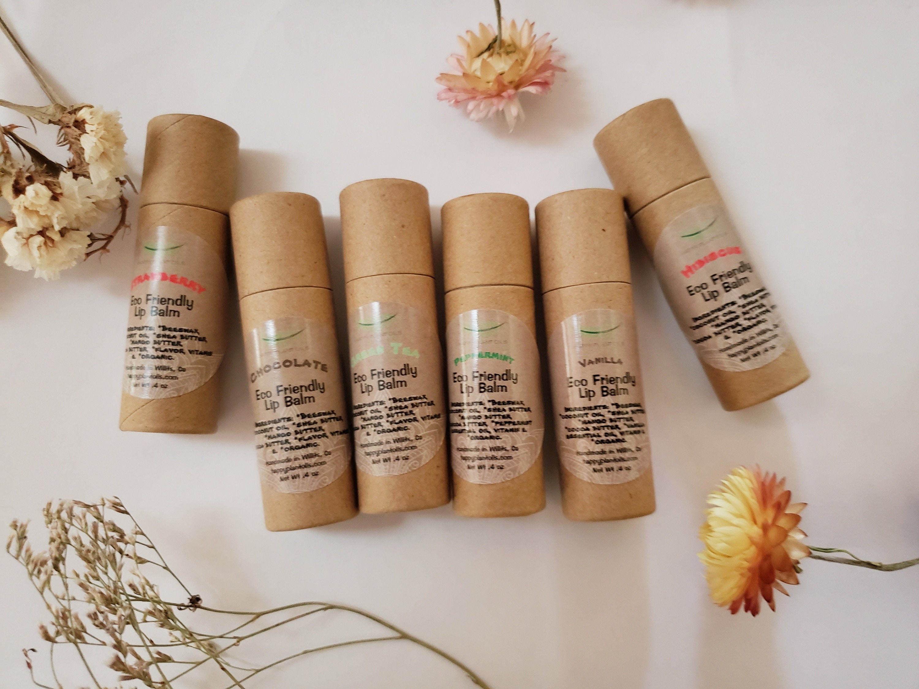 Eco Friendly Lip Balm | Organic Beeswax Lip Balm | Essential Oil Lip …