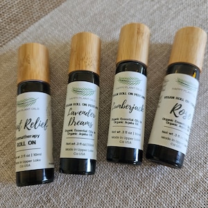 Essential Oil Roll On, Aromatherapy, Natural Perfume