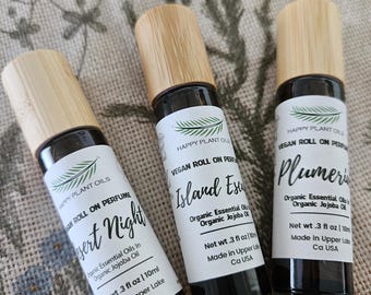 Essential Oil Roll On, Aromatherapy, Natural Perfume