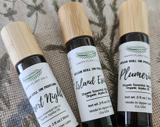 Essential Oil Roll On, Aromatherapy, Natural Perfume