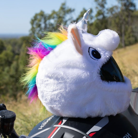 Funda de casco de motocicleta unicornio Cubierta de - Etsy