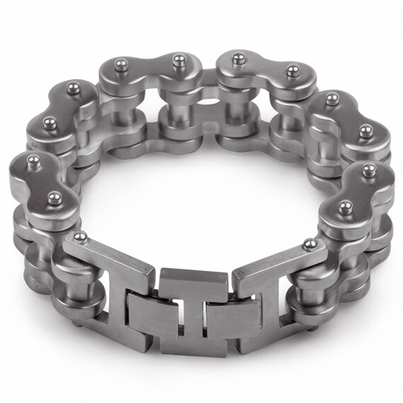 Motorcycle Chain Bracelet Steel Gift for Biker Biker Bracelet