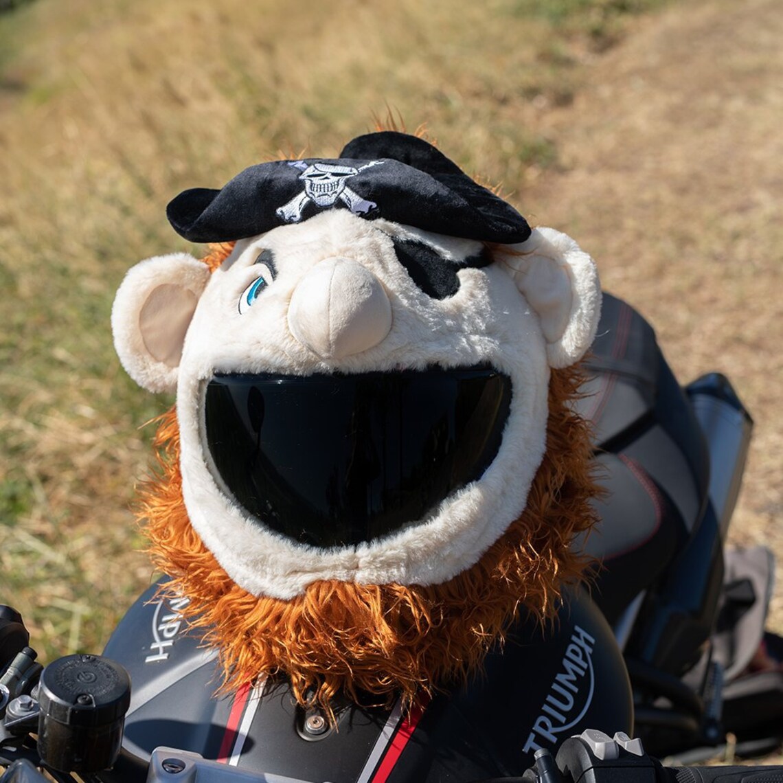 Pirate Motorcycle Helmet Cover Funny Helmet Cover Gift for - Etsy