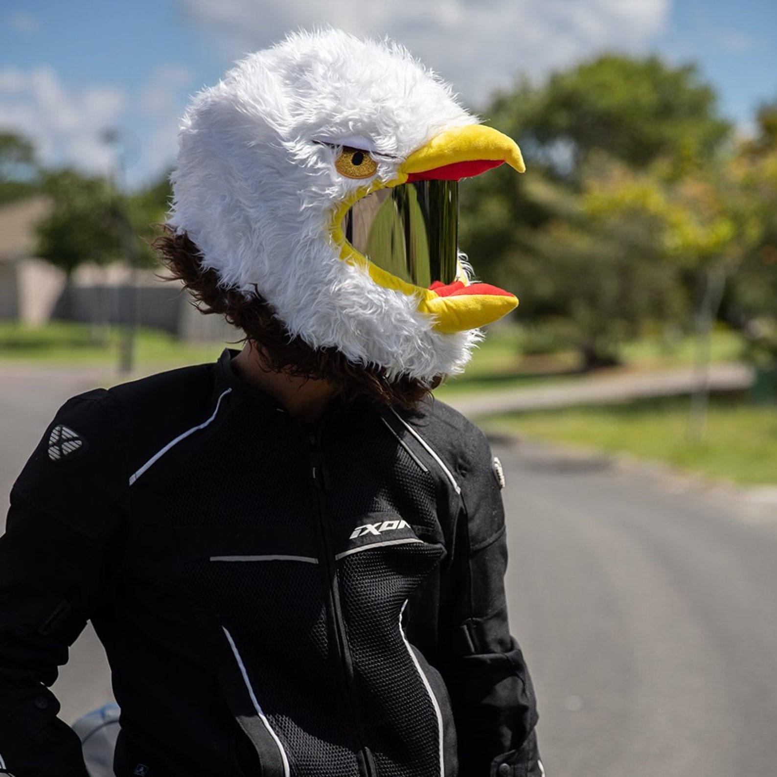 Eagle Motorcycle Helmet Cover Funny Helmet Cover Gift for Etsy