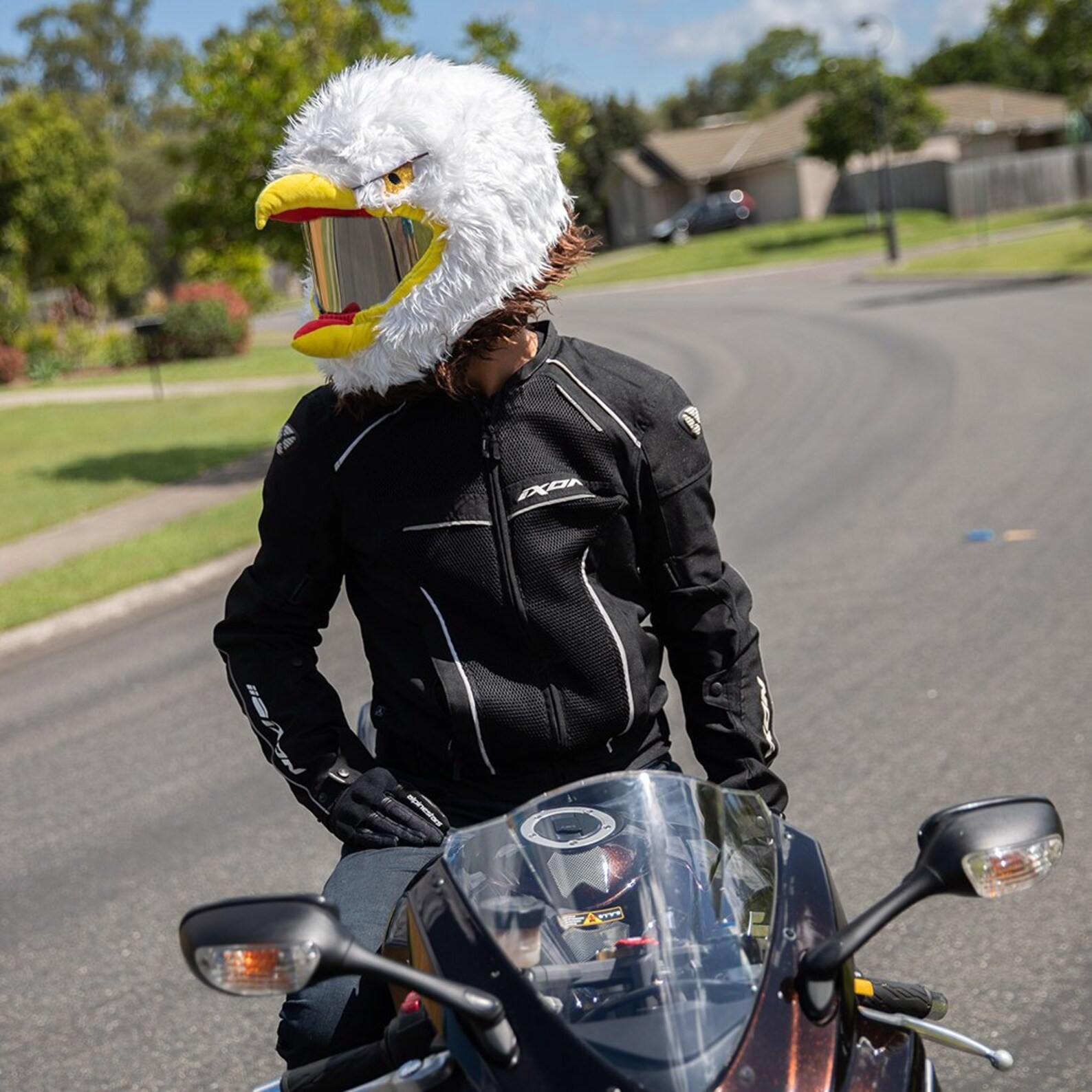 Eagle Motorcycle Helmet Cover Funny Helmet Cover Gift for Etsy