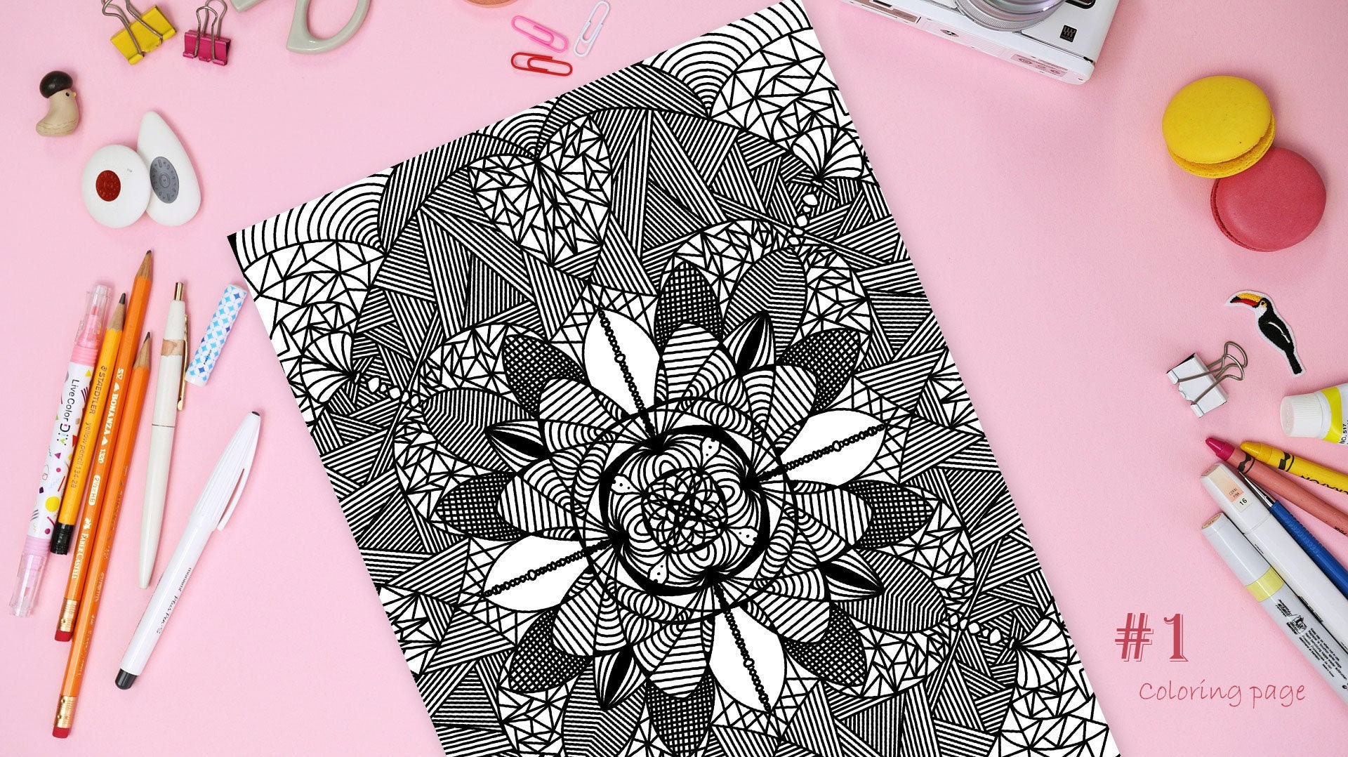 Coloring Page 1 Etsy Coloring Page 1 Etsy