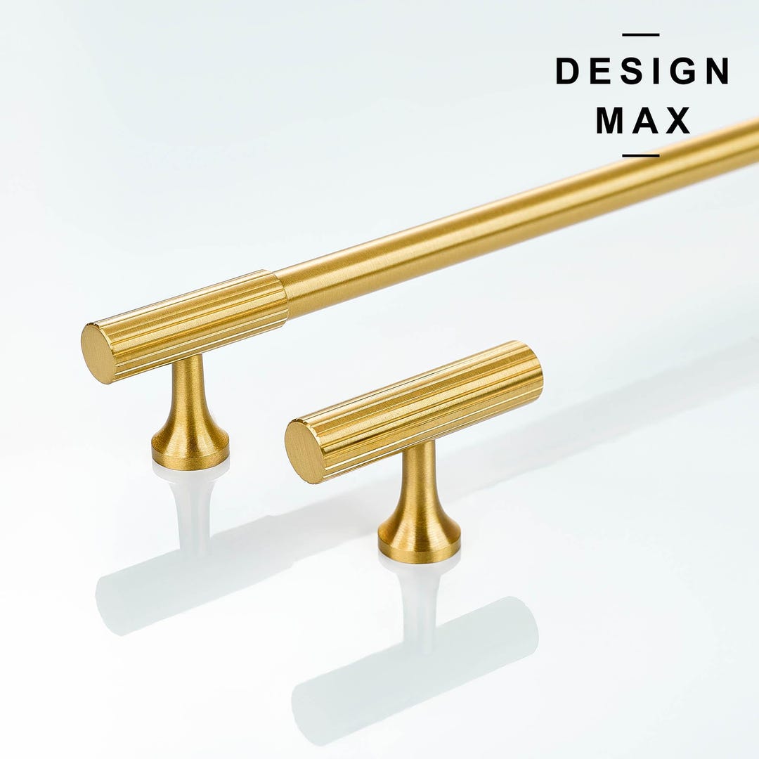 Satin Brass Cabinet Pullsnull