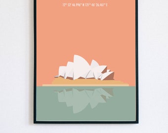 Illustration Opéra de Sydney / Australie