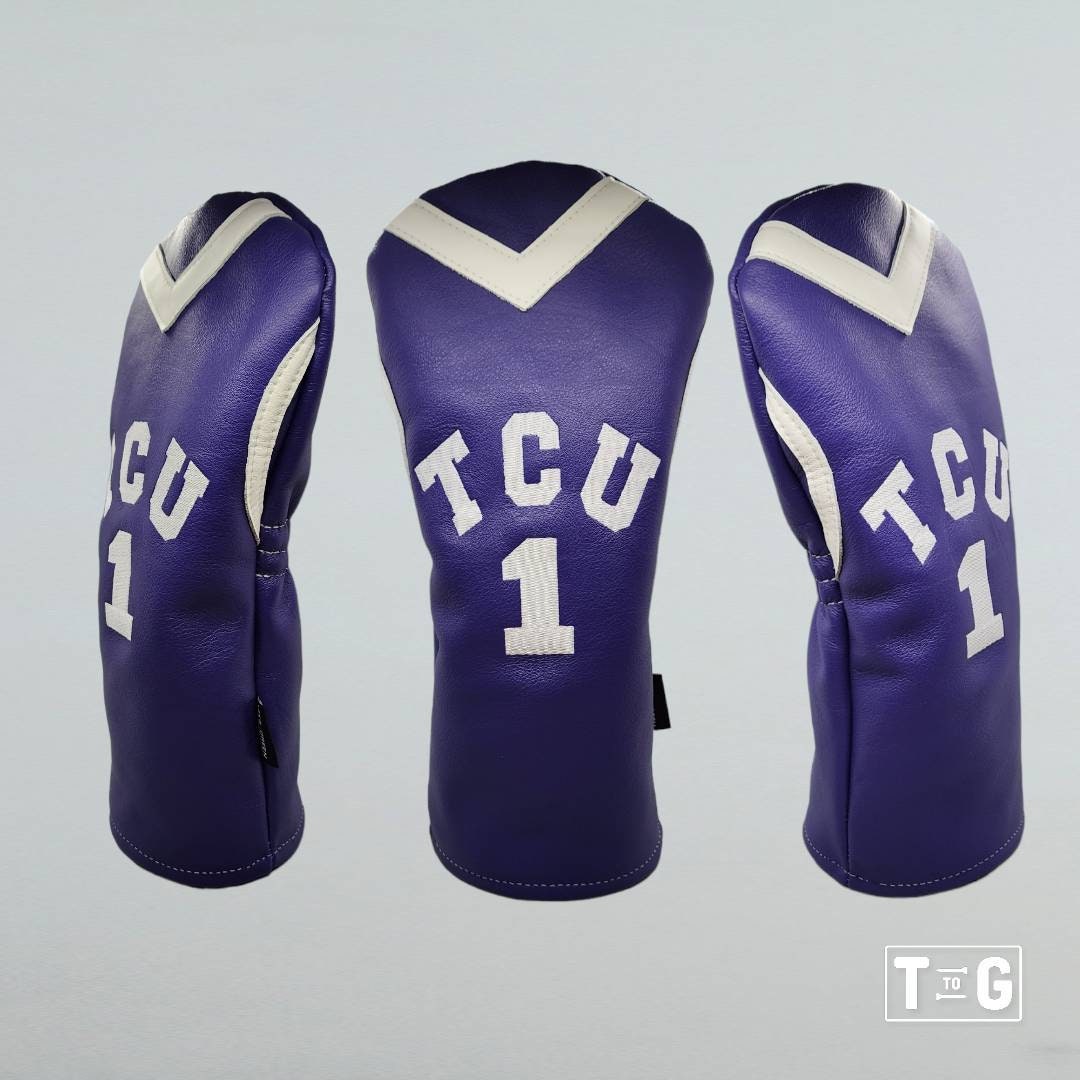 Leather Jersey Headcover Etsy