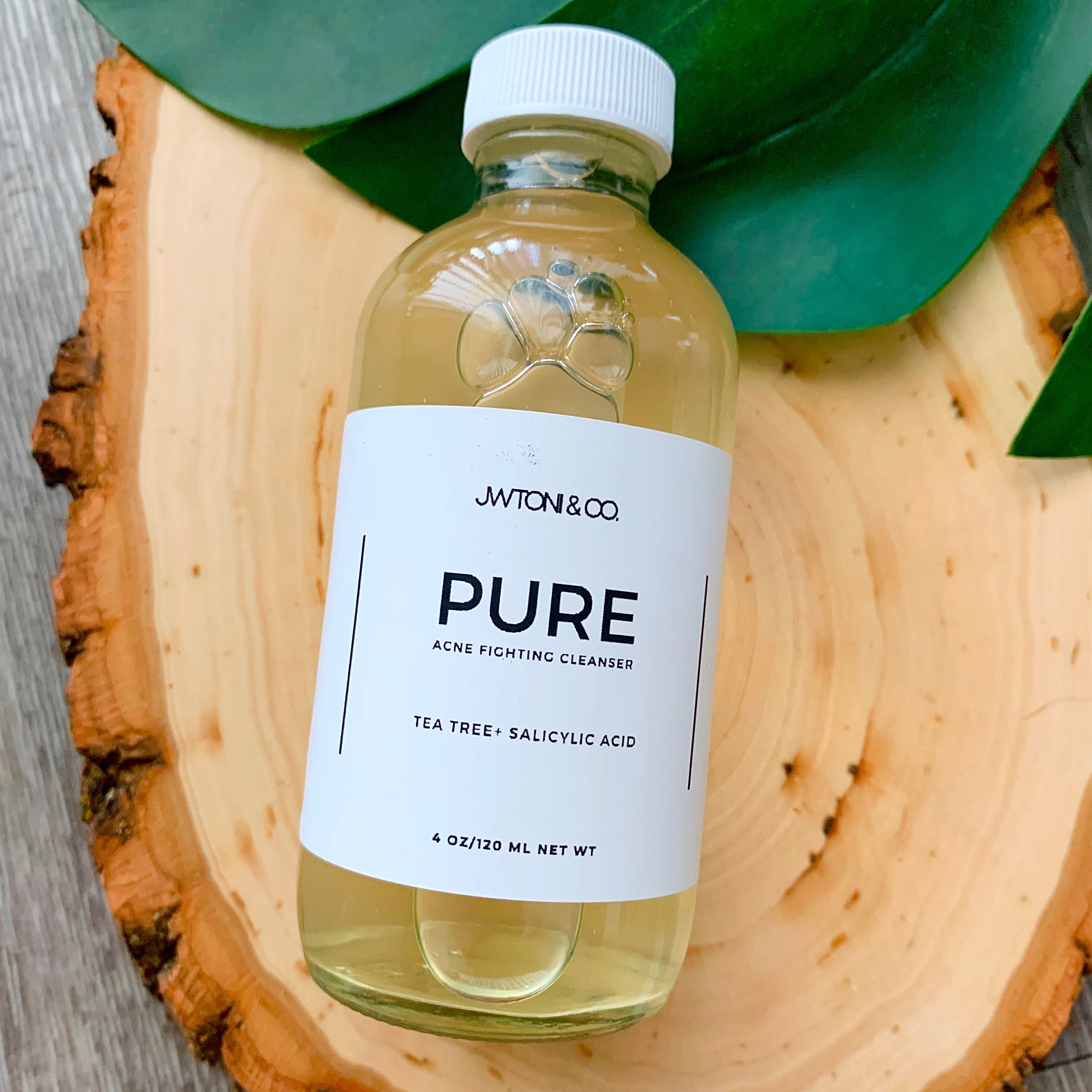 Tea Tree y Salicylic Acid Cleanser combate el acné mata las Etsy