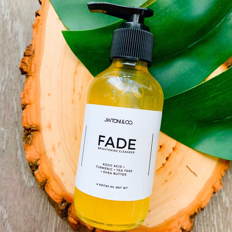Kojic Acid & Turmeric Root Facial Cleanser Brightening Evens Etsy