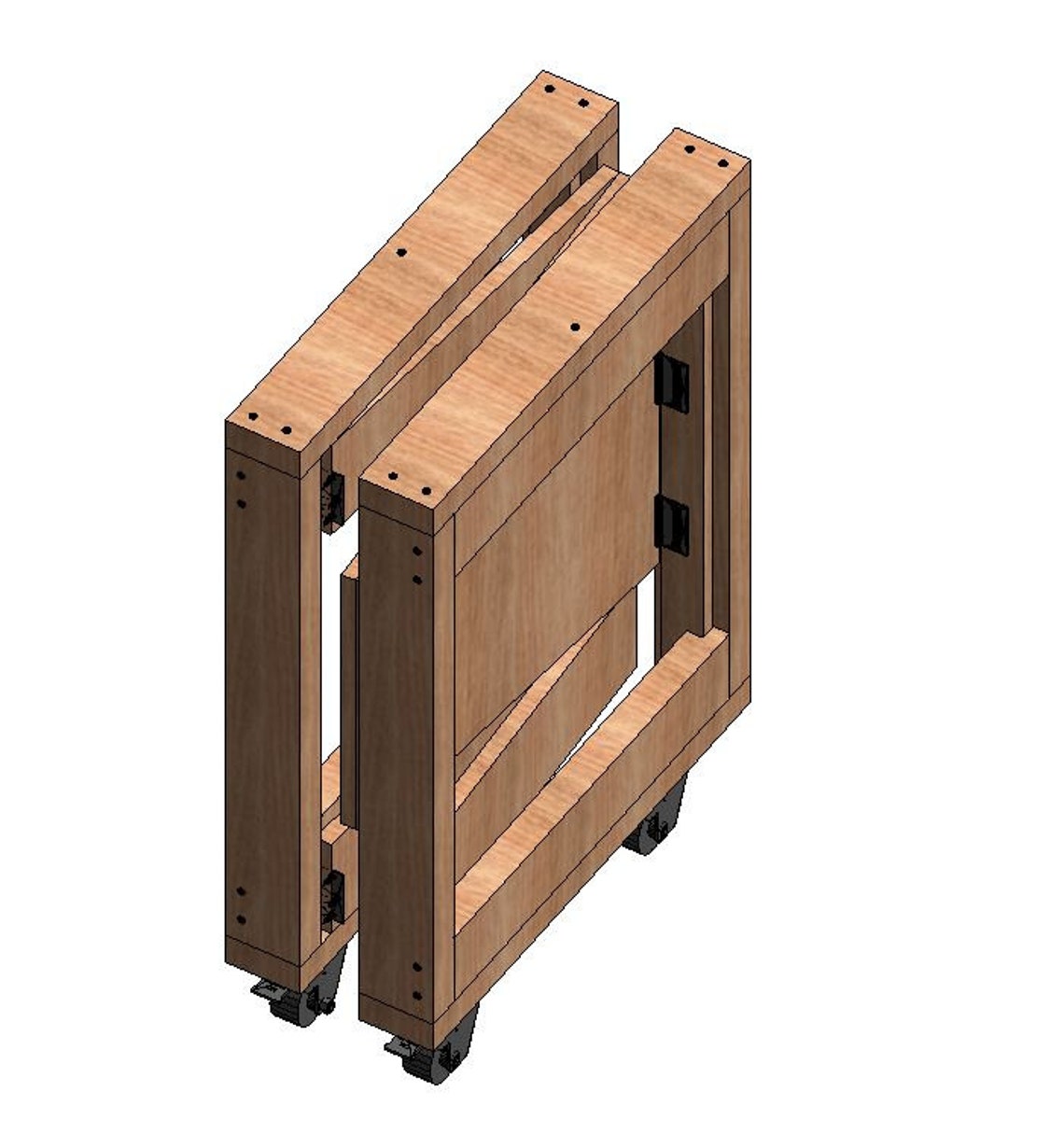 Folding Workbench Plans PDF DIY Mobile Table With Stepbystep