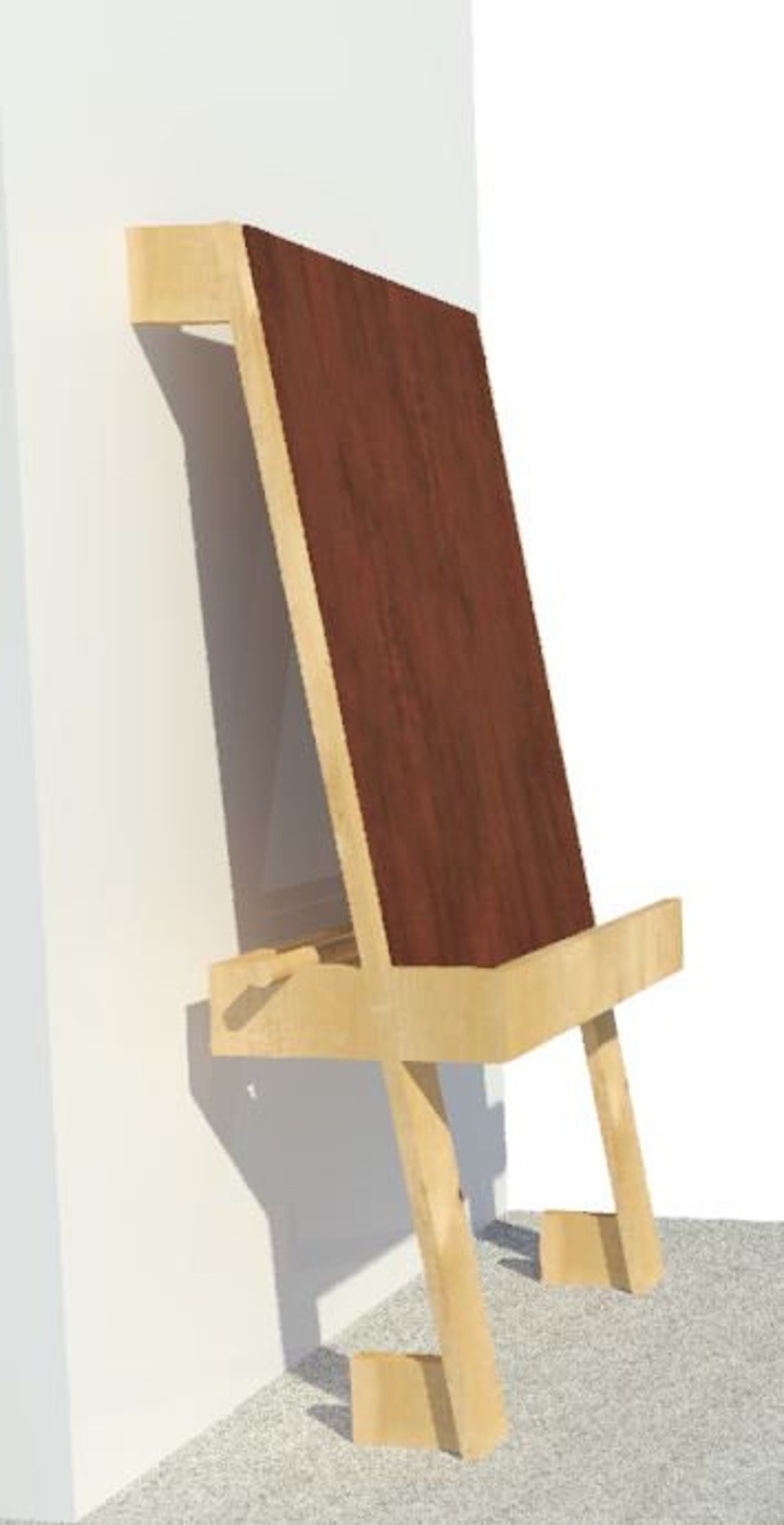 Kids Easel Plans Pdf DIY Step by Step Instructions Etsy