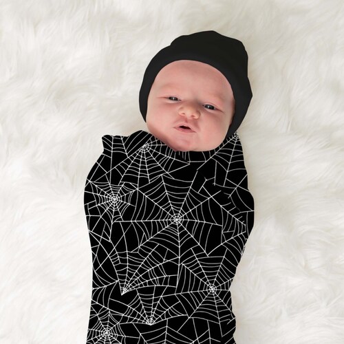 Pastel Goth Baby Bat Swaddle Wrap Stretch Swaddling Blanket Etsy