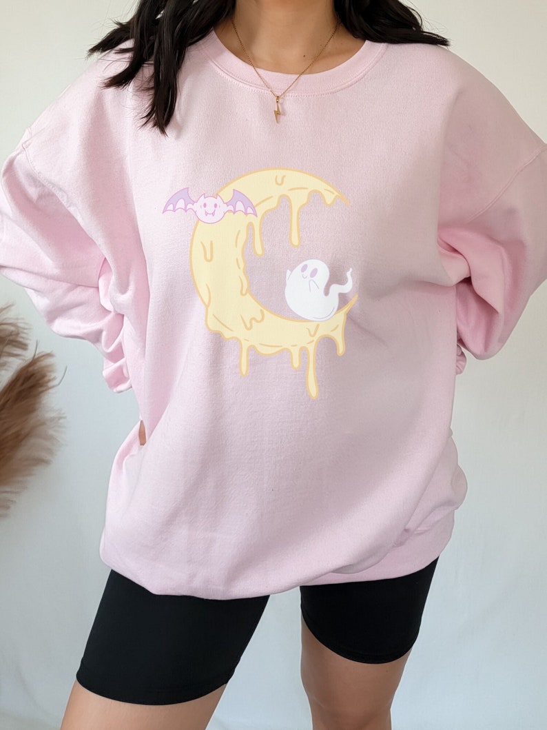 Halloween Crewneck Pastel Goth Sweatshirt Pastel Goth Fashion Etsy