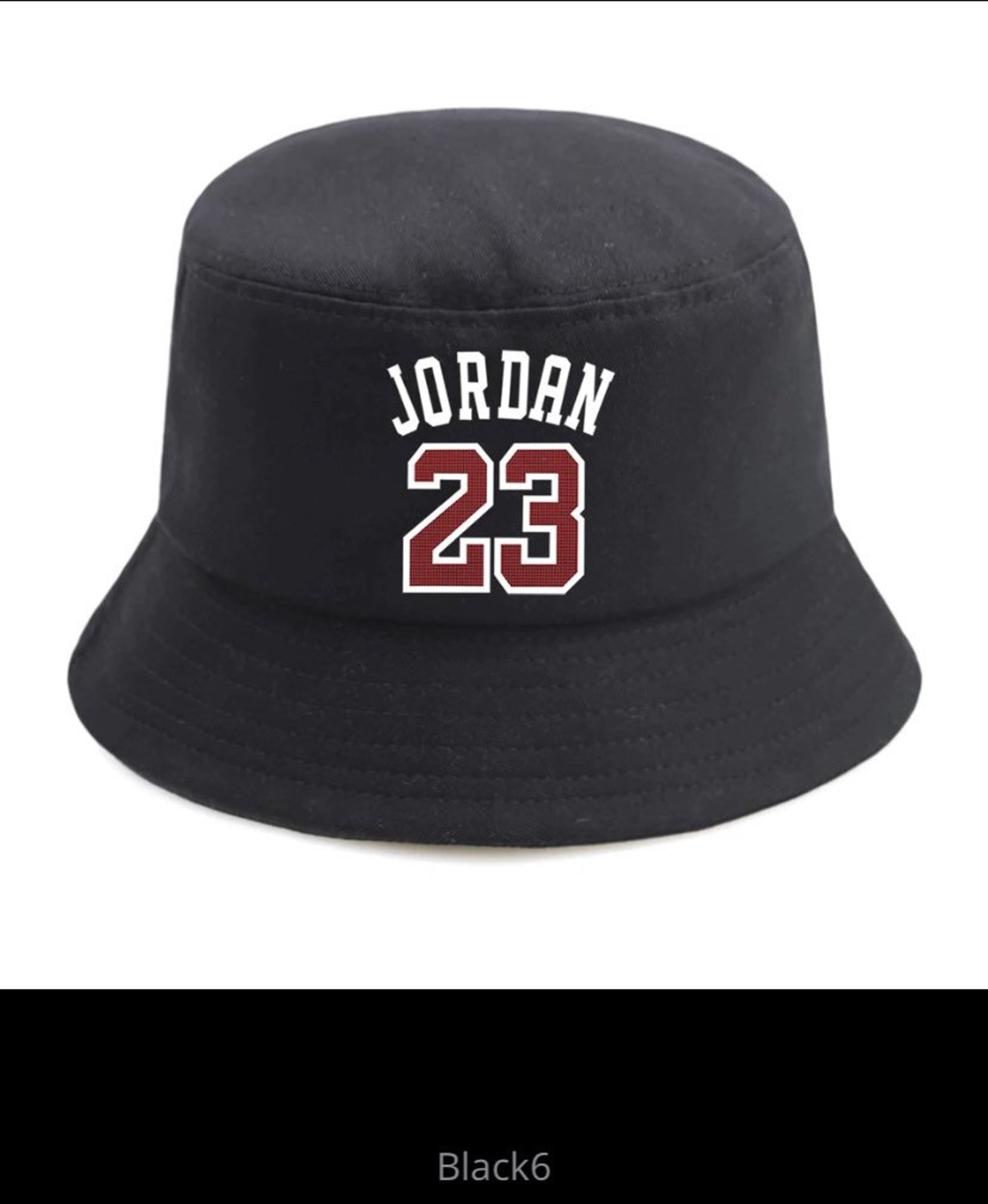 Jordan 23 Foldable Bucket Hat For Men Headwear Ladies Fishing Etsy