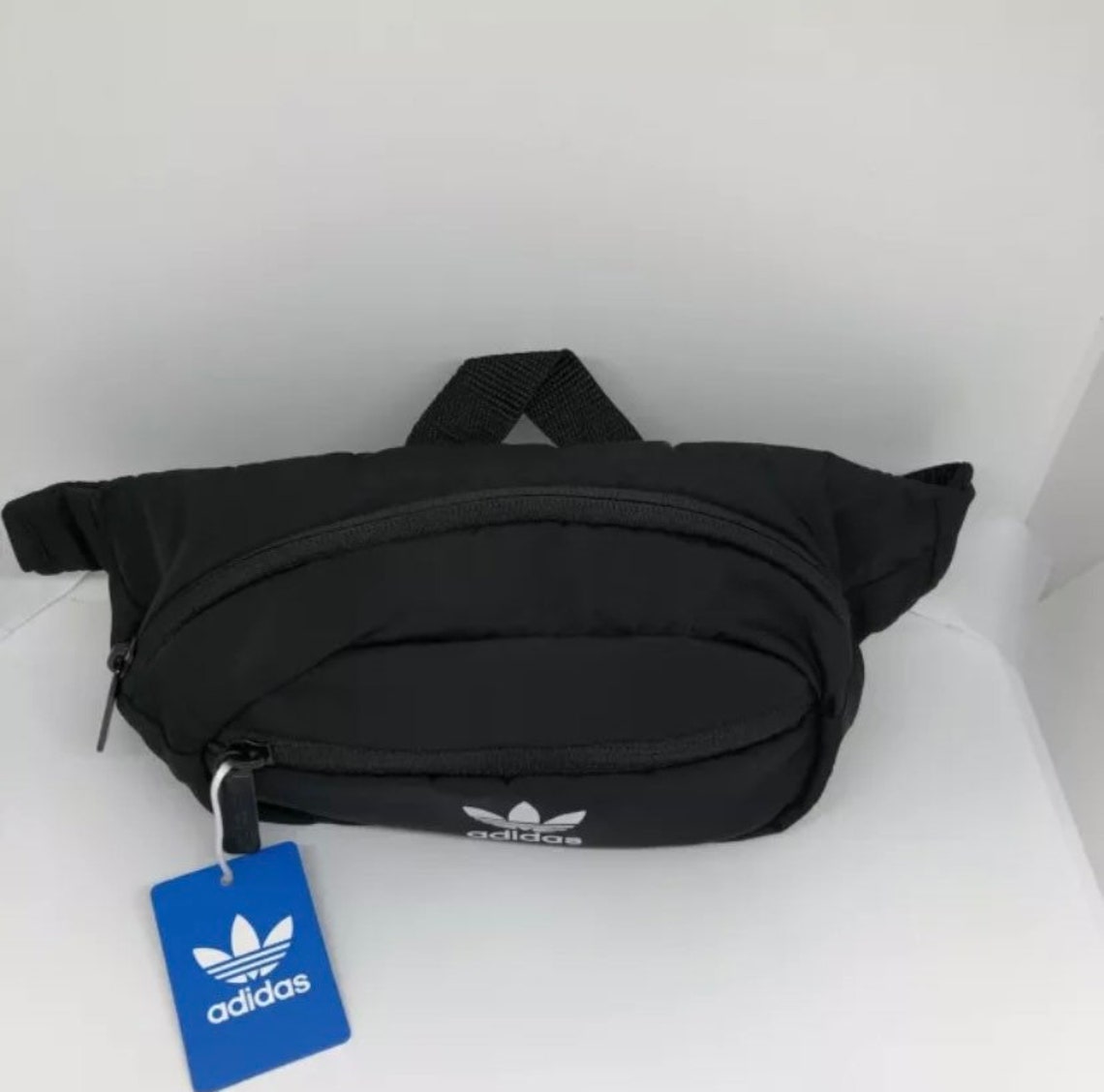 Adidas Core Retro Black Crossbody Fanny Pack Waist Bag Etsy