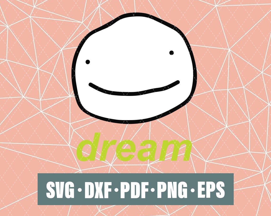 Dream Merch Cosplay Funny Gift Includes Minecraft Dream Etsy