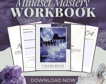 Mindset Mastery Workbook: Rewire Limiting Beliefs (Digital PDF)