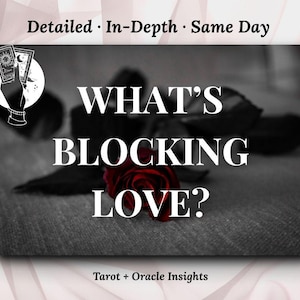 What’s Blocking the Love You Deserve? Love Energy Tarot Reading | Relationship Blocks & Healing | Oracle Guidance | Same Day Psychic Reading