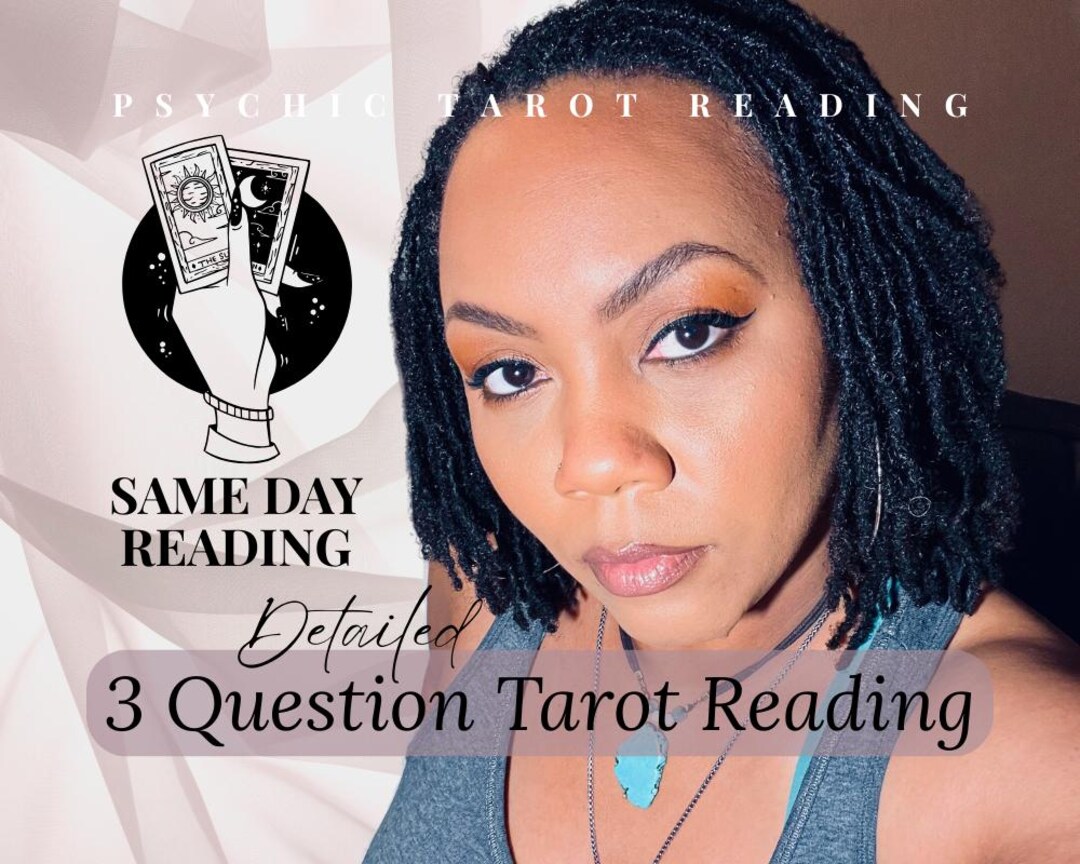 In-depth 3 Question Tarot Reading: Personalized Psychic Guidance (PDF ...
