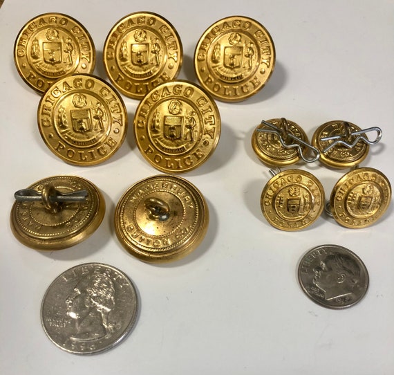 Chicago Police Buttons