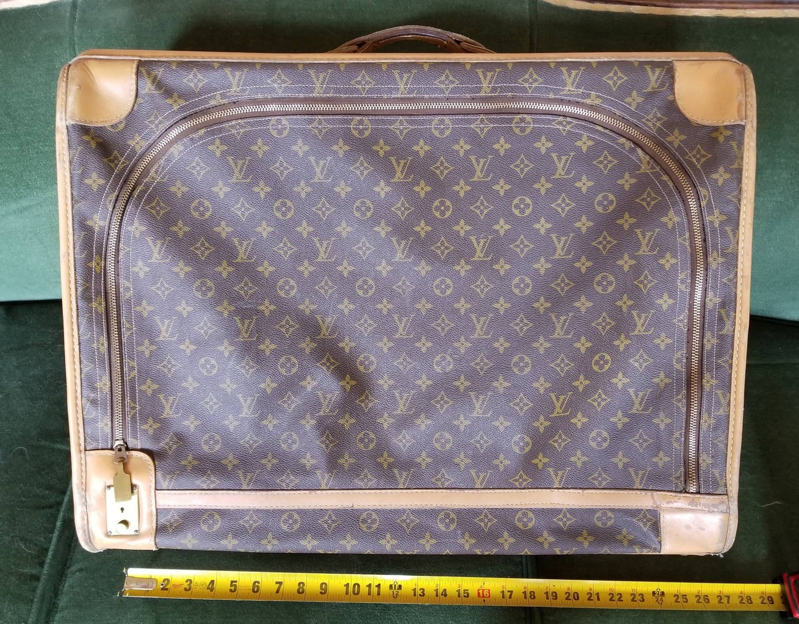 Authentic Vintage Louis Vuitton Suitcase Luggage from Saks Etsy