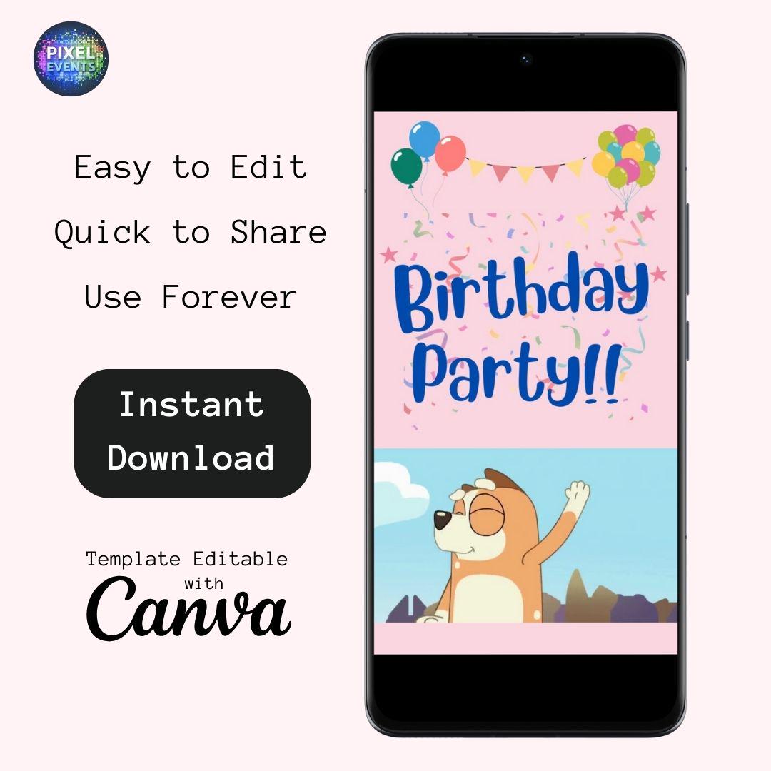 Animated Birthday Invite (Pixelevents)