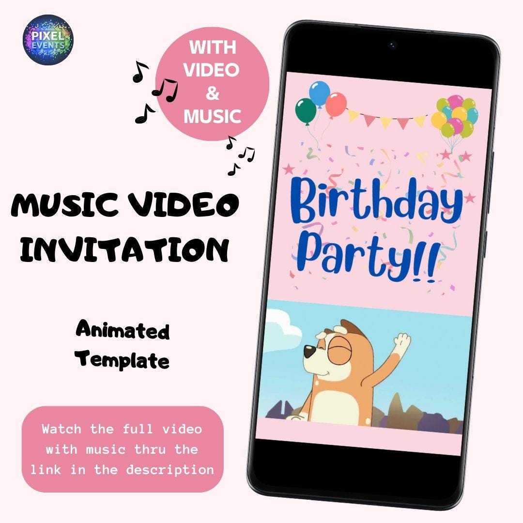 Animated Birthday Invite (Pixelevents)