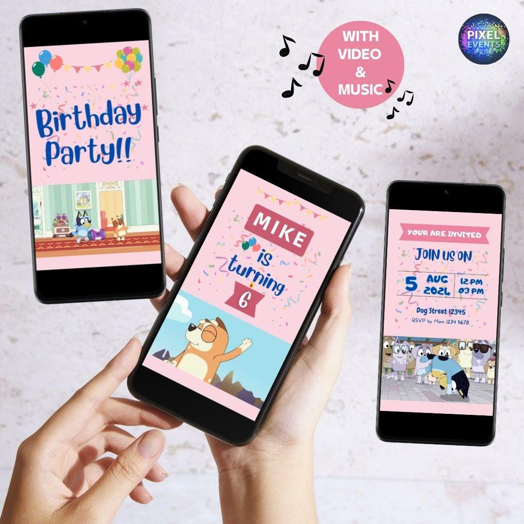 Animated Birthday Invite (Pixelevents)