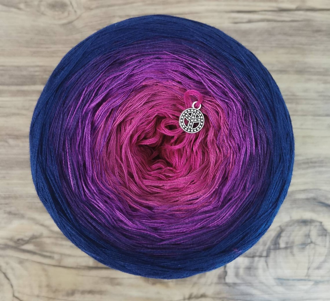 Gradient Yarn Cake Ombre Effect Yarn Cake Etsy UK